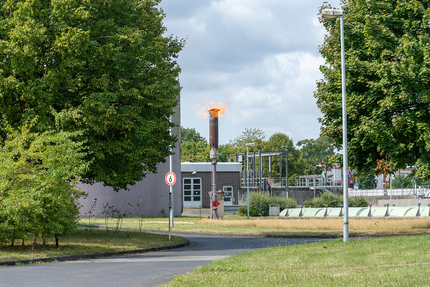 gasfackel kw monheim